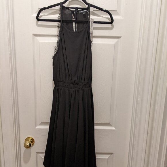 Black Halter Dress - Picture 1 of 4